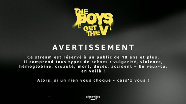 Sous titres - Get the V - Extrait 1